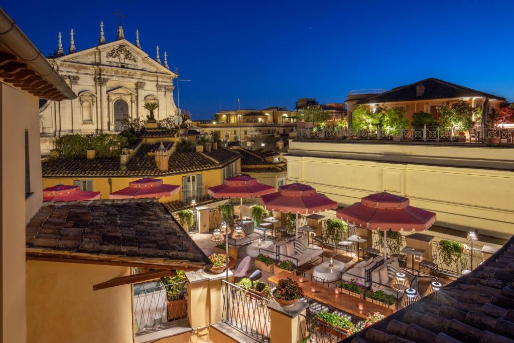 Rooftop La Terrazza du 9 Hotel Cesari Rome Rooftop La Terrazza du 9 Hotel Cesàri Rome