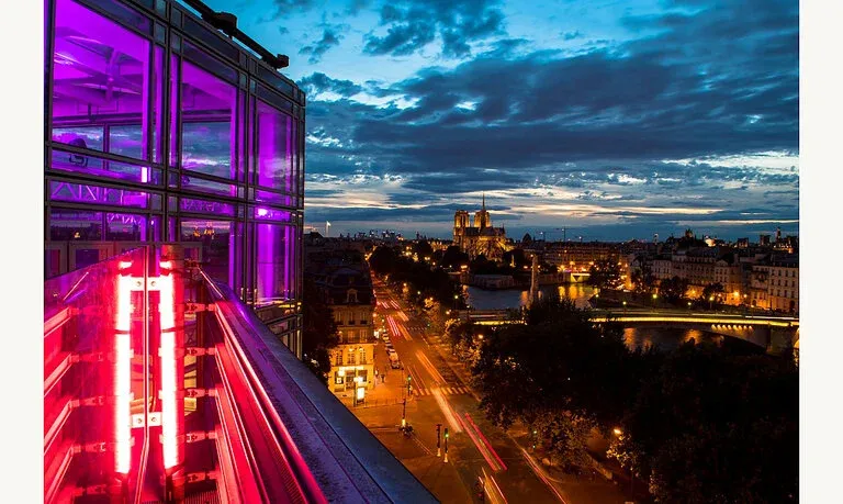 Le toit de lInstitut du monde arabe Le toit de l'Institut du monde arabe à Paris