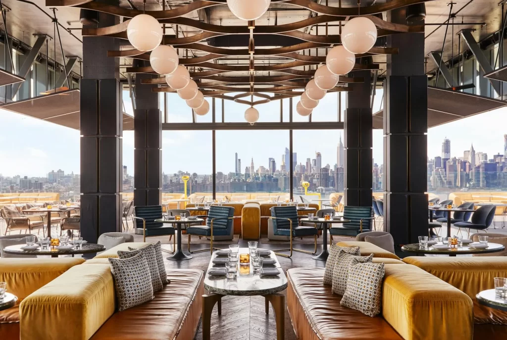 Rooftop Cocktail Bar Westlight Hotel William Vale New York Rooftop Cocktail Bar Westlight Hôtel William Vale New York