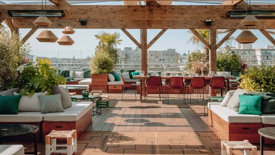 Rooftop Paris - Le Perchoir Menilmontant