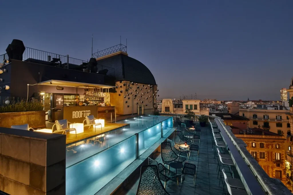 Rooftop Bar Ohla barcelona Rooftop Bar Ohla barcelona