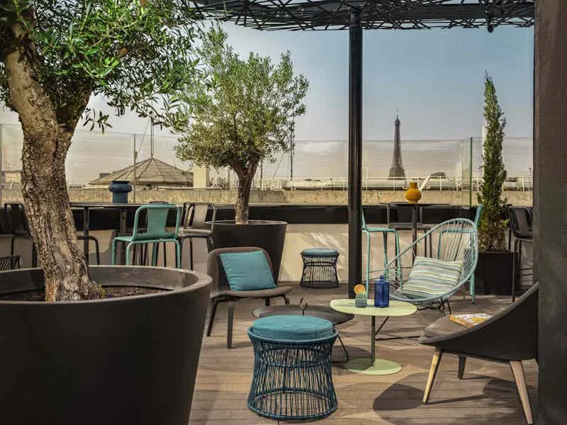Rooftop Bar IlVolo Novotel Paris