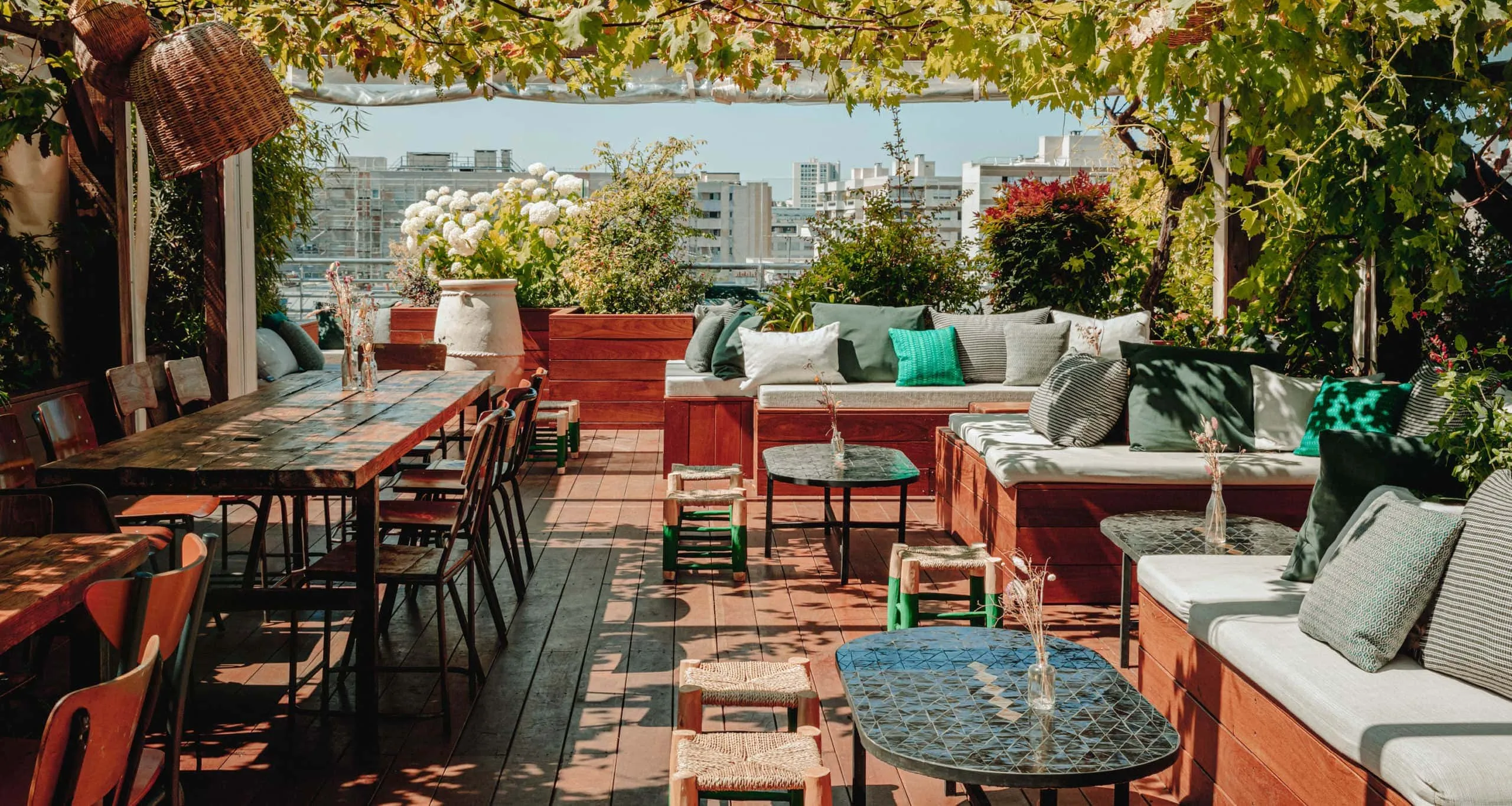 Rooftop Bar Le Perchoir Menilmontant paris 20