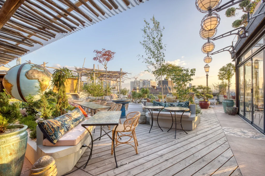 Rooftop Bar Le Toit de la Bellevilloise paris 1 Rooftop Bar Le Toit de la Bellevilloise paris