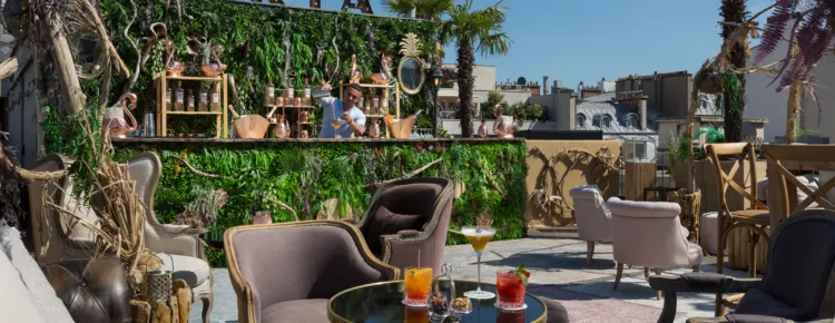 Rooftop Le Marta Bar Paris Rooftop Le Marta Bar Paris