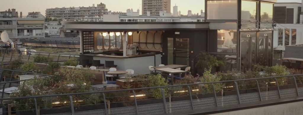 Le rooftop Le Parchamp a Boulogne billancourt Le rooftop Le Parchamp à Boulogne billancourt
