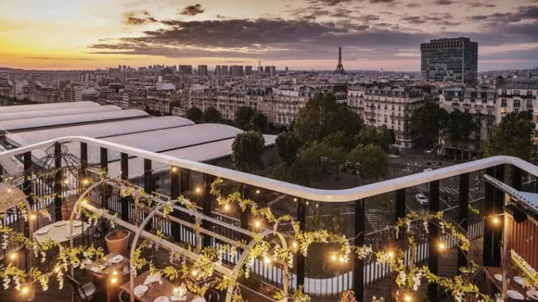 Pedzouille La Grange rooftop restaurant Pedzouille La Grange rooftop restaurant