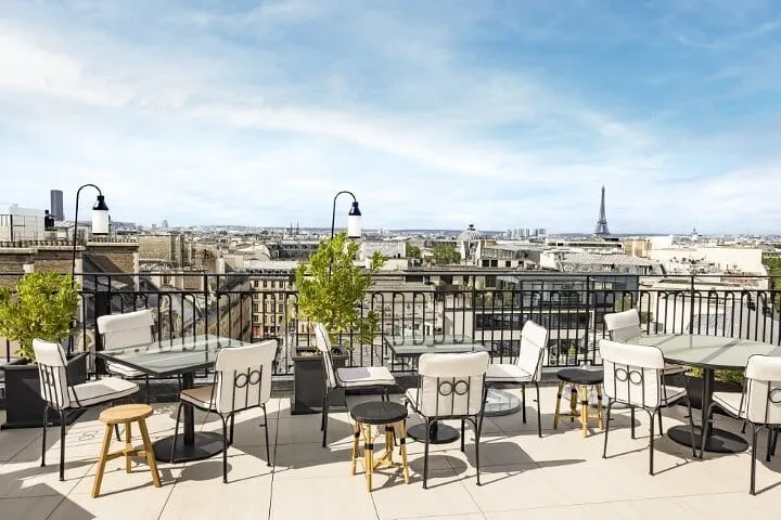 Sequoia rooftop bar Paris Sequoia rooftop bar Paris