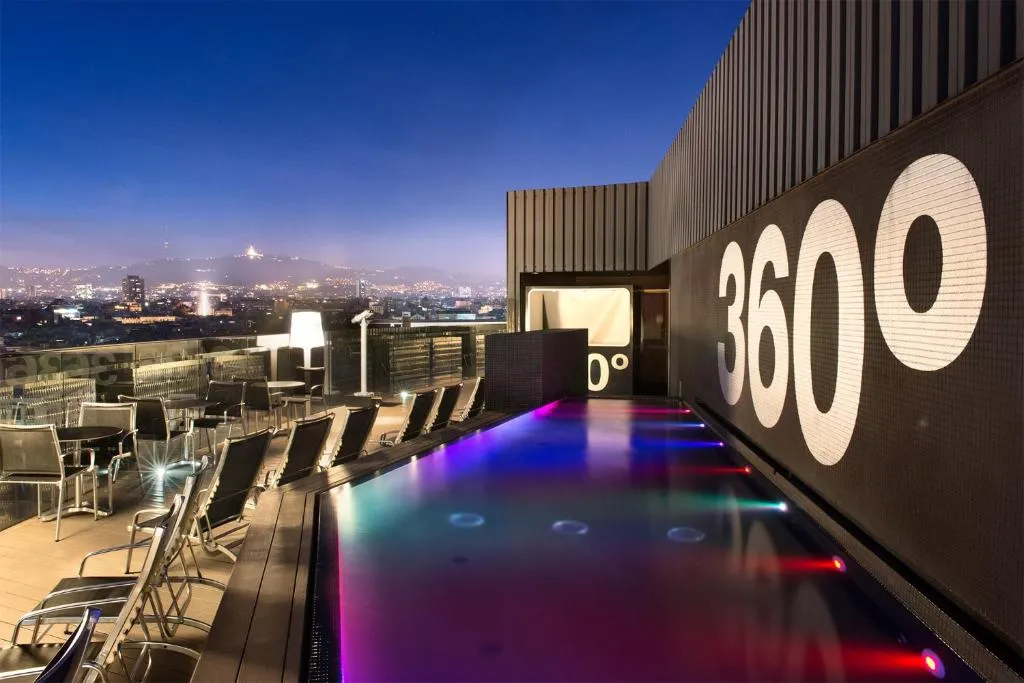 Rooftop Bar Barcelone Barcelo Raval Hotel Rooftop Bar Barcelone Barcelo Raval Hotel