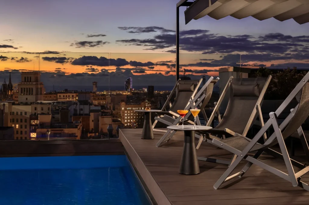 Rooftop Bar Barcelone NH Collection Barcelona Gran Hotel Calderon Rooftop Bar Barcelone NH Collection Barcelona Gran Hotel Calderon