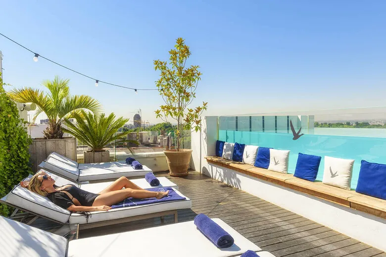 Rooftop H10 Puerta de Alcala Madrid
