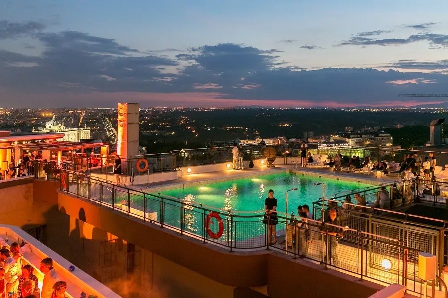 Rooftop Hotel Emperador a madrid