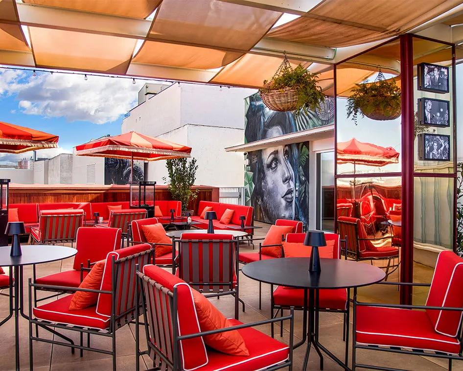 Rooftop hotel UMusic Hotel Madrid