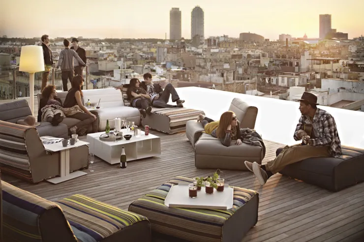 Skybar Rooftop Barcelone Grand Hotel Central Skybar Rooftop Barcelone Grand Hotel Central