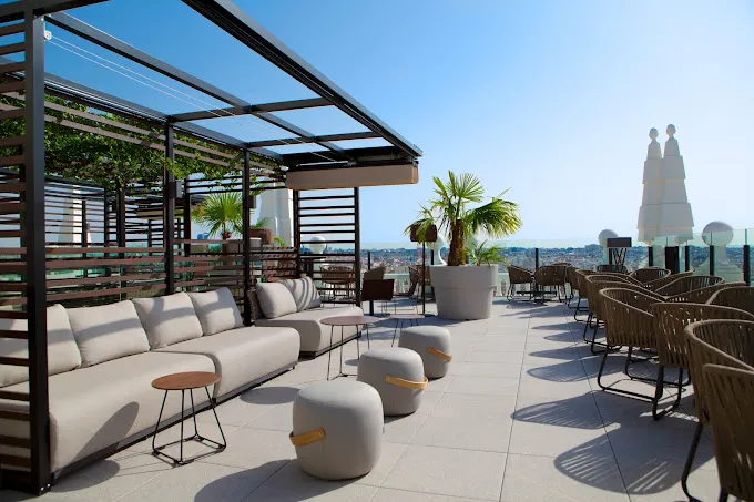 rooftop Hotel Riu Plaza Espana Madrid