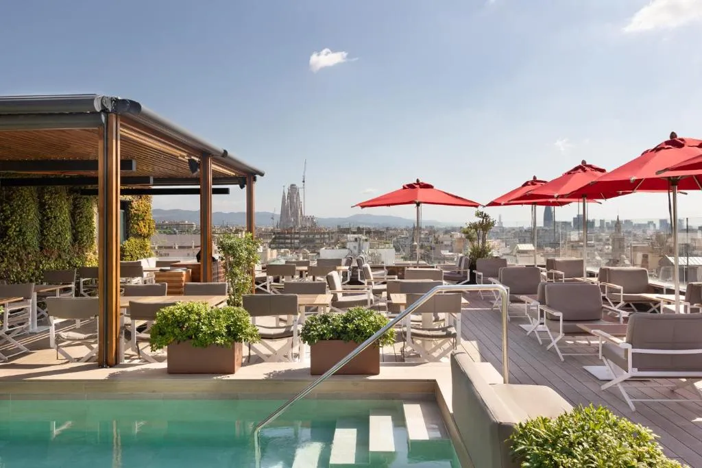 rooftop bar Barcelone Majestic Hotel Spa Barcelona GL rooftop bar Barcelone Majestic Hotel Spa Barcelona GL