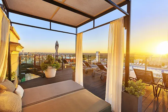 rooftop hotel Emperador Madrid